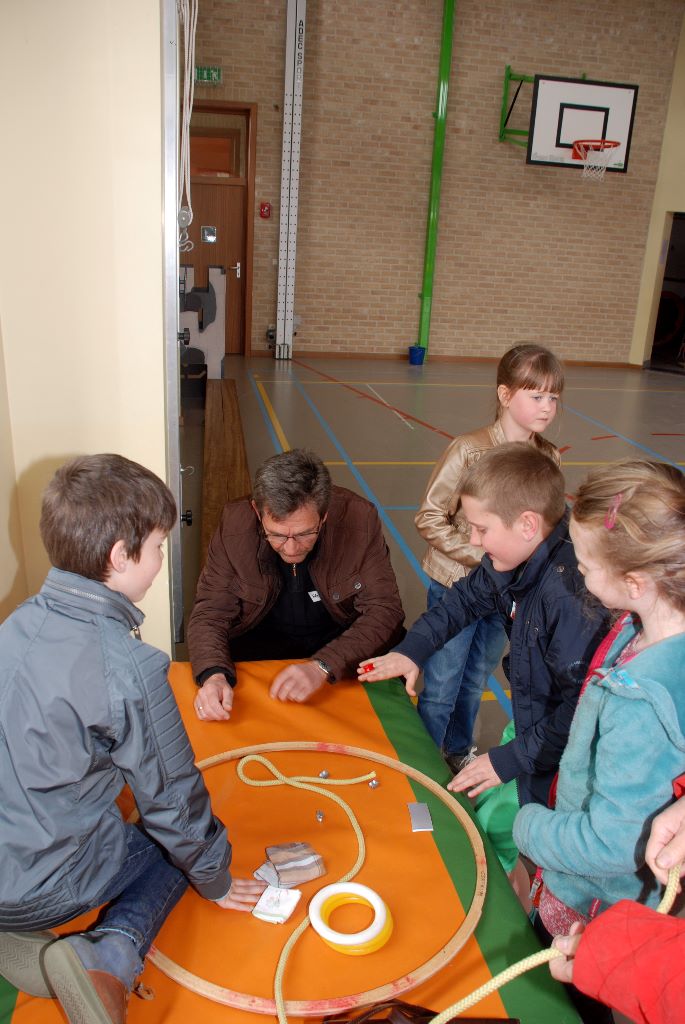 Grootoudernamiddag in het 3de leerjaar